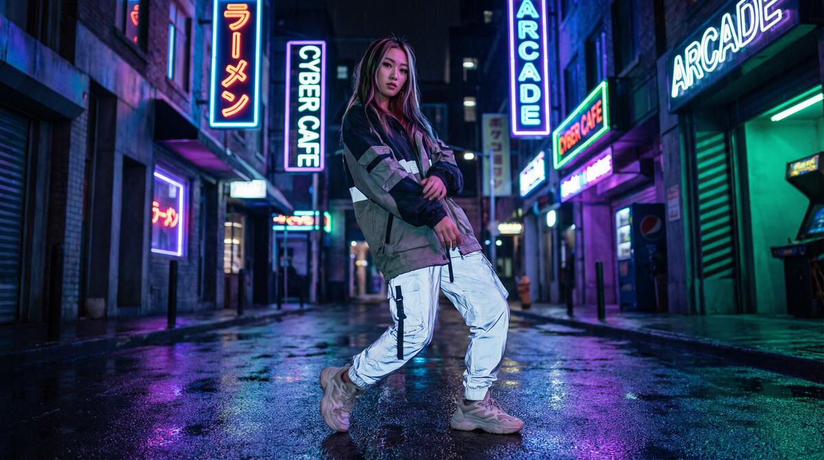 黑料霓虹街拍短视频